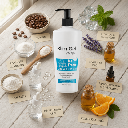 Ice Freeze Kolajen Destekli Slim & Firm Jel – 250 ml