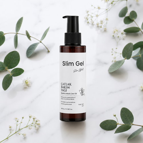 Slim Gel Çatlak Bakım Yağı – 100 ml
