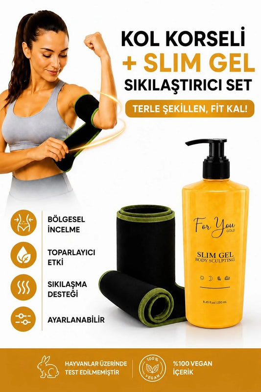 Slimjel Inceltici-yağ Yakıcı-sıkılaştırıcı-çatlak Ve Selülit Jeli 250 ml Kol Korsesi