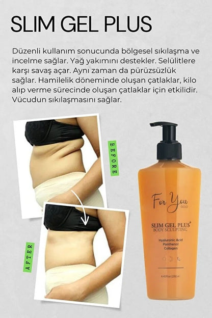 Slim Jel Plus+ ile 30 Günde Daha Sıkı ve Pürüzsüz Bir Cilde Hazır Mısın?