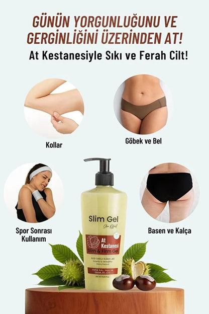 At Kestaneli Rahatlatıcı Slim & Firm Jel – 250 ml