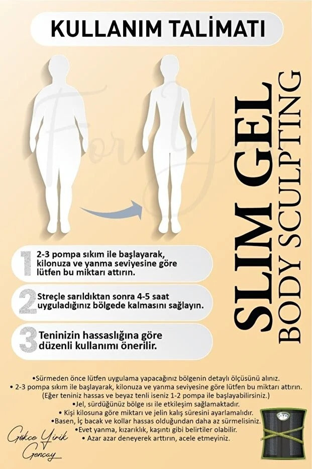 Slimjel Inceltici-yağ Yakıcı-sıkılaştırıcı-çatlak Ve Selülit Jeli 250 ml Kol Korsesi