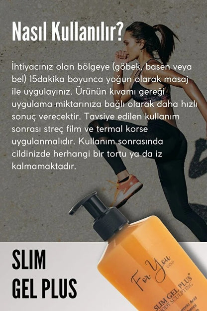 Slim Jel Plus+ ile 30 Günde Daha Sıkı ve Pürüzsüz Bir Cilde Hazır Mısın?